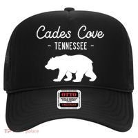Cades Cove Bear Retro Tennessee Great Smoky Mountains Meaningful Gift Hat thumb 0