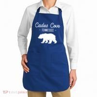 Cades Cove Bear Retro Tennessee Great Smoky Mountains Meaningful Gift Apron thumb 2