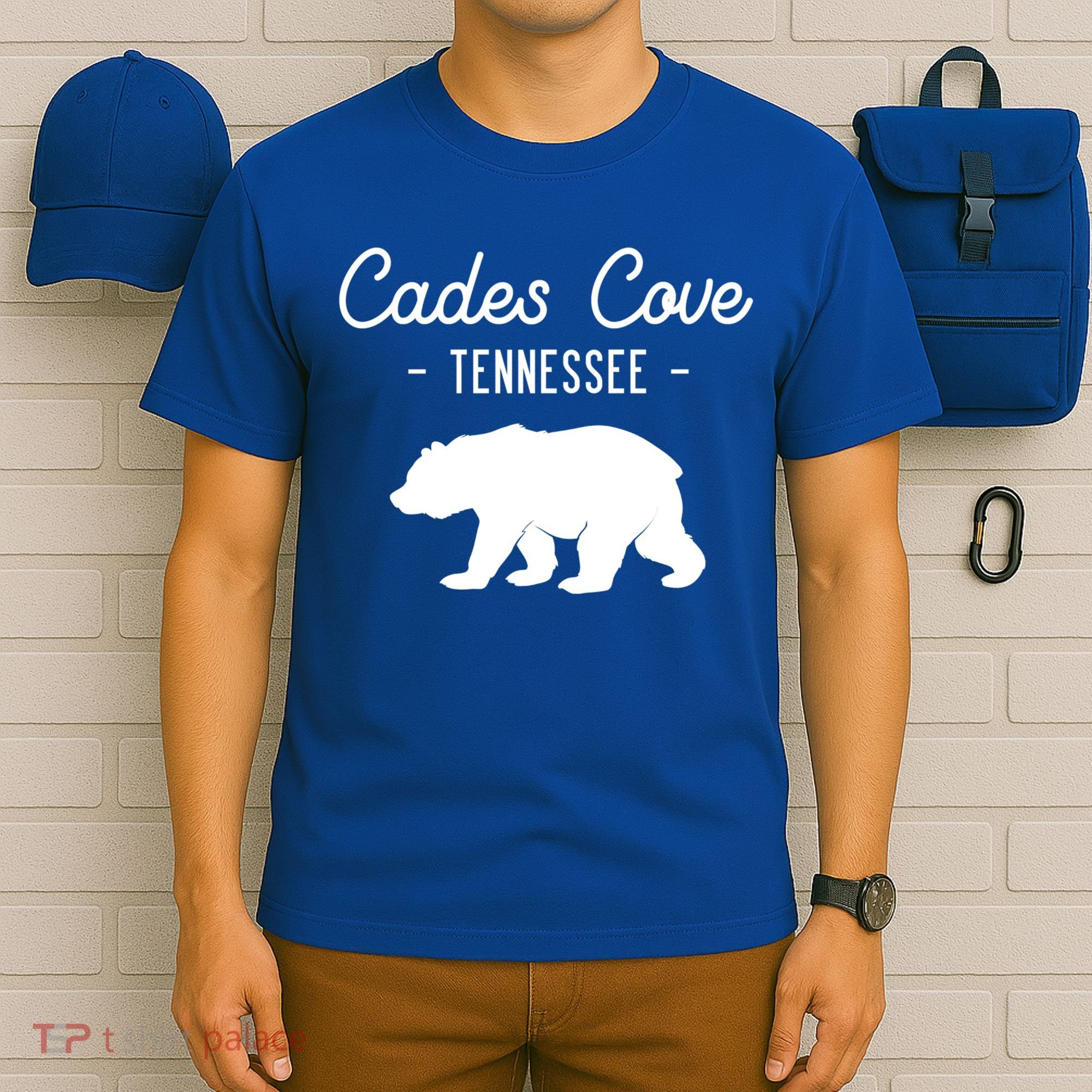 Cades Cove Bear Retro Tennessee Great Smoky Mountains Meaningful Gift T-Shirt