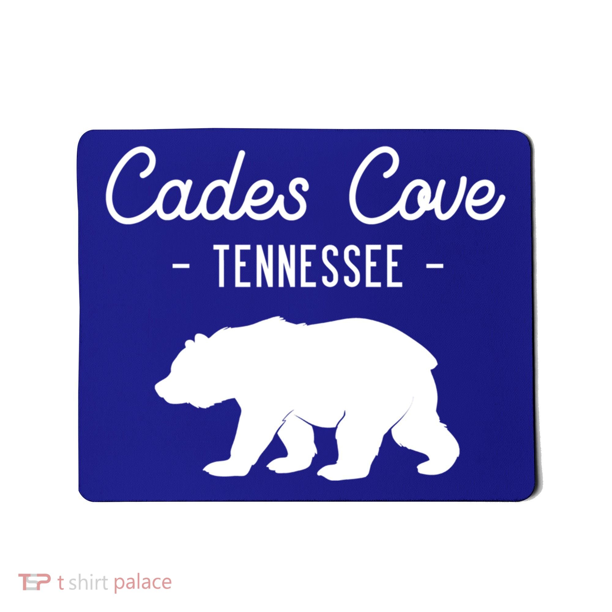Cades Cove Bear Retro Tennessee Great Smoky Mountains Meaningful Gift Mousepad