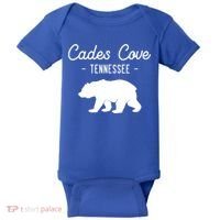 Cades Cove Bear Retro Tennessee Great Smoky Mountains Meaningful Gift Baby Bodysuit thumb 0