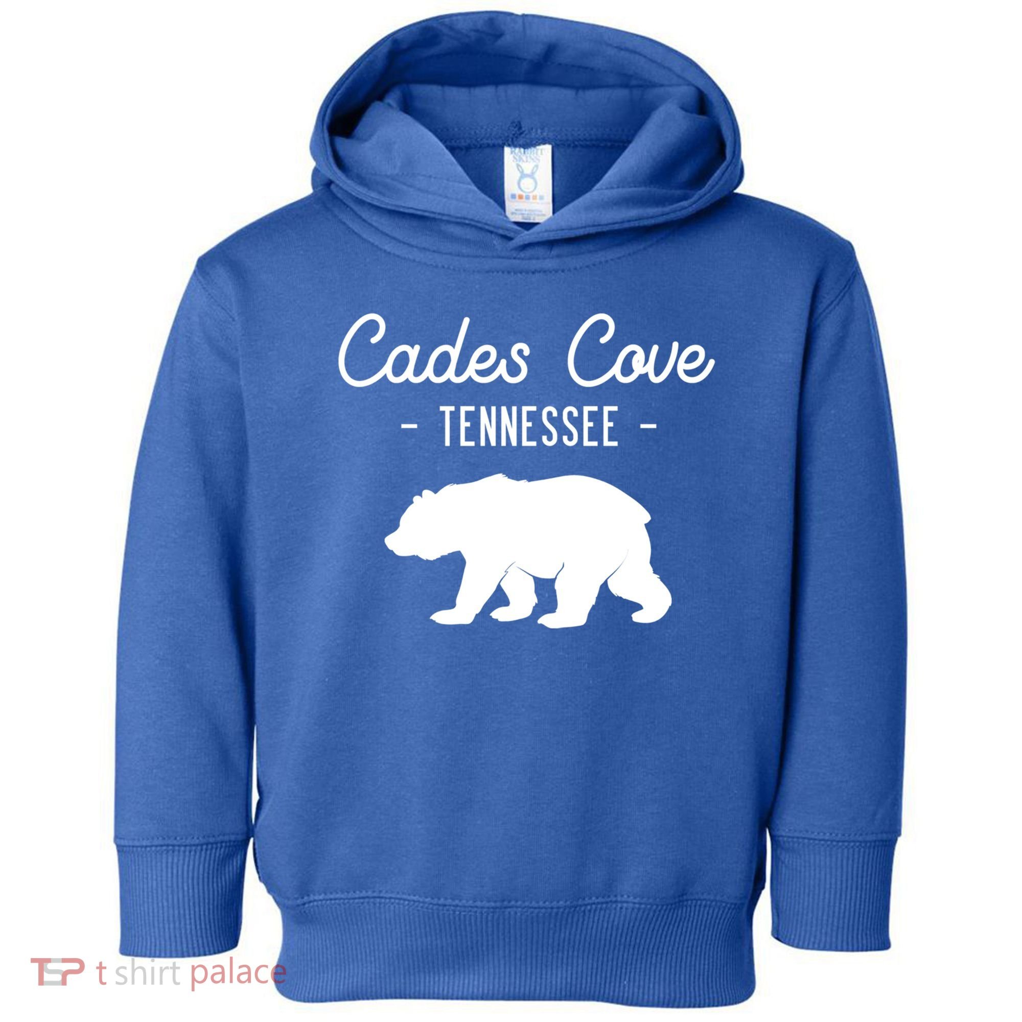 Cades Cove Bear Retro Tennessee Great Smoky Mountains Meaningful Gift Toddler Hoodie