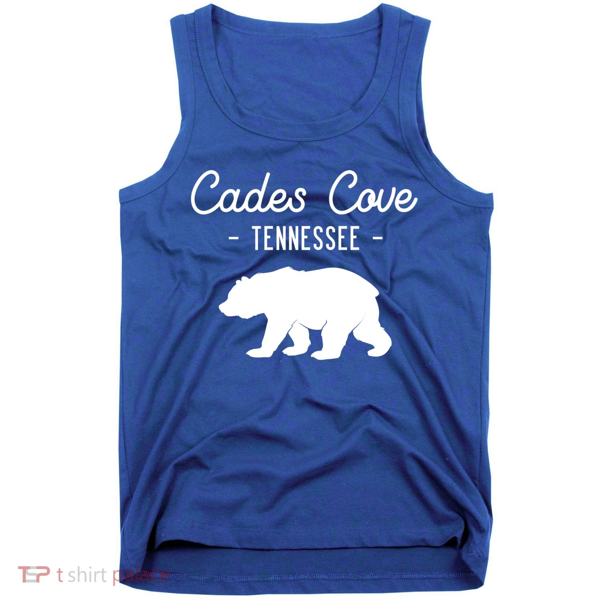 Cades Cove Bear Retro Tennessee Great Smoky Mountains Meaningful Gift Tank Top