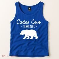 Cades Cove Bear Retro Tennessee Great Smoky Mountains Meaningful Gift Tank Top thumb 2