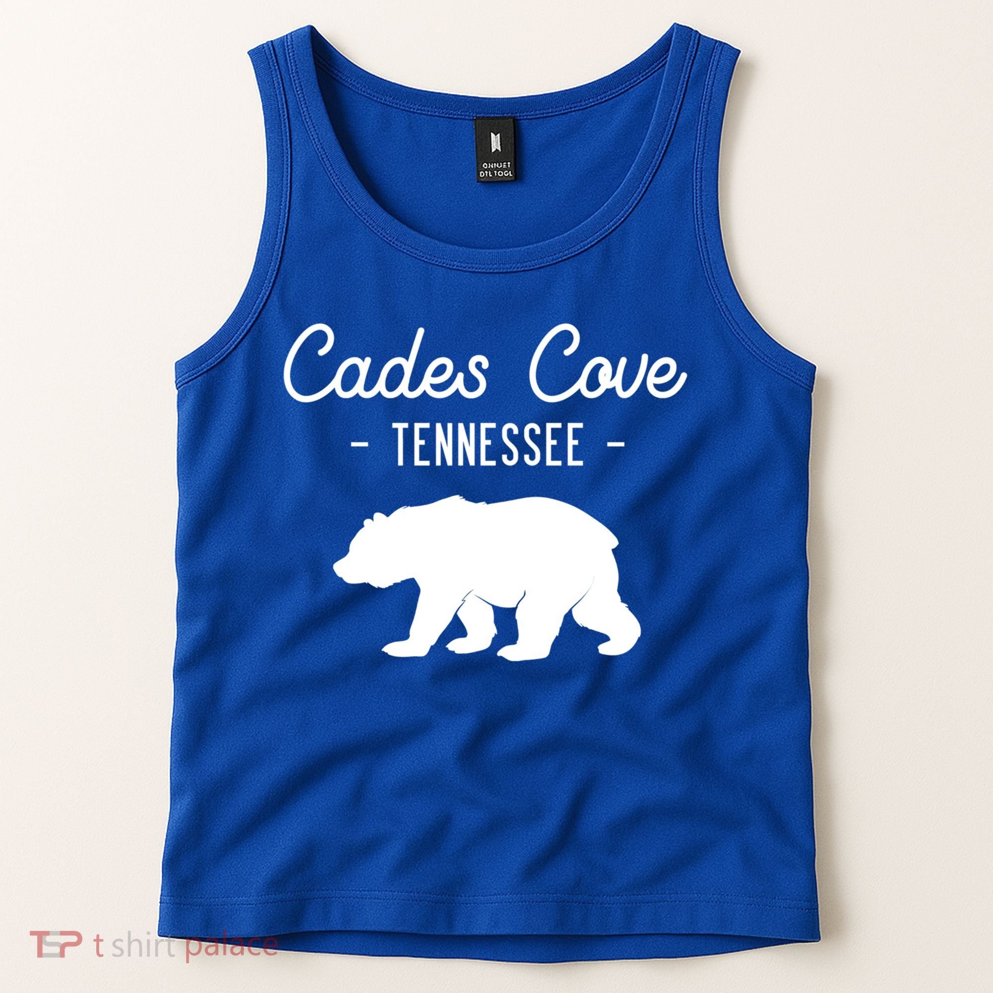 Cades Cove Bear Retro Tennessee Great Smoky Mountains Meaningful Gift Tank Top