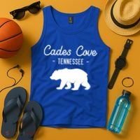 Cades Cove Bear Retro Tennessee Great Smoky Mountains Meaningful Gift Tank Top thumb 4