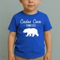Cades Cove Bear Retro Tennessee Great Smoky Mountains Meaningful Gift Toddler T-Shirt thumb 2