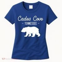 Cades Cove Bear Retro Tennessee Great Smoky Mountains Meaningful Gift Women's T-Shirt thumb 0