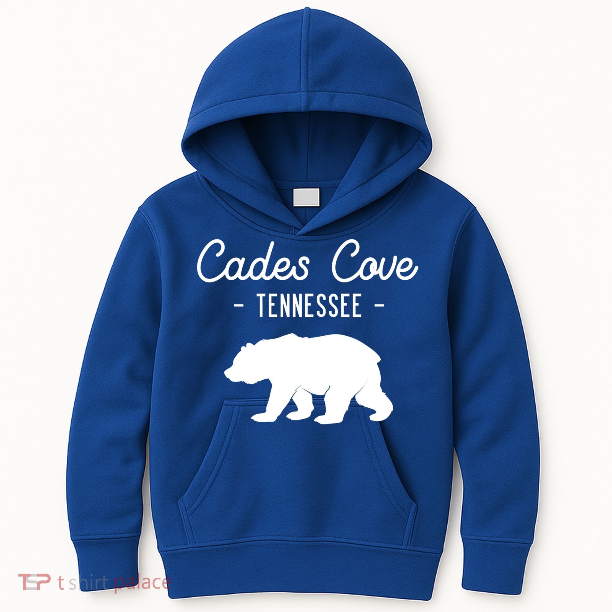 Cades Cove Bear Retro Tennessee Great Smoky Mountains Meaningful Gift Kids Hoodie