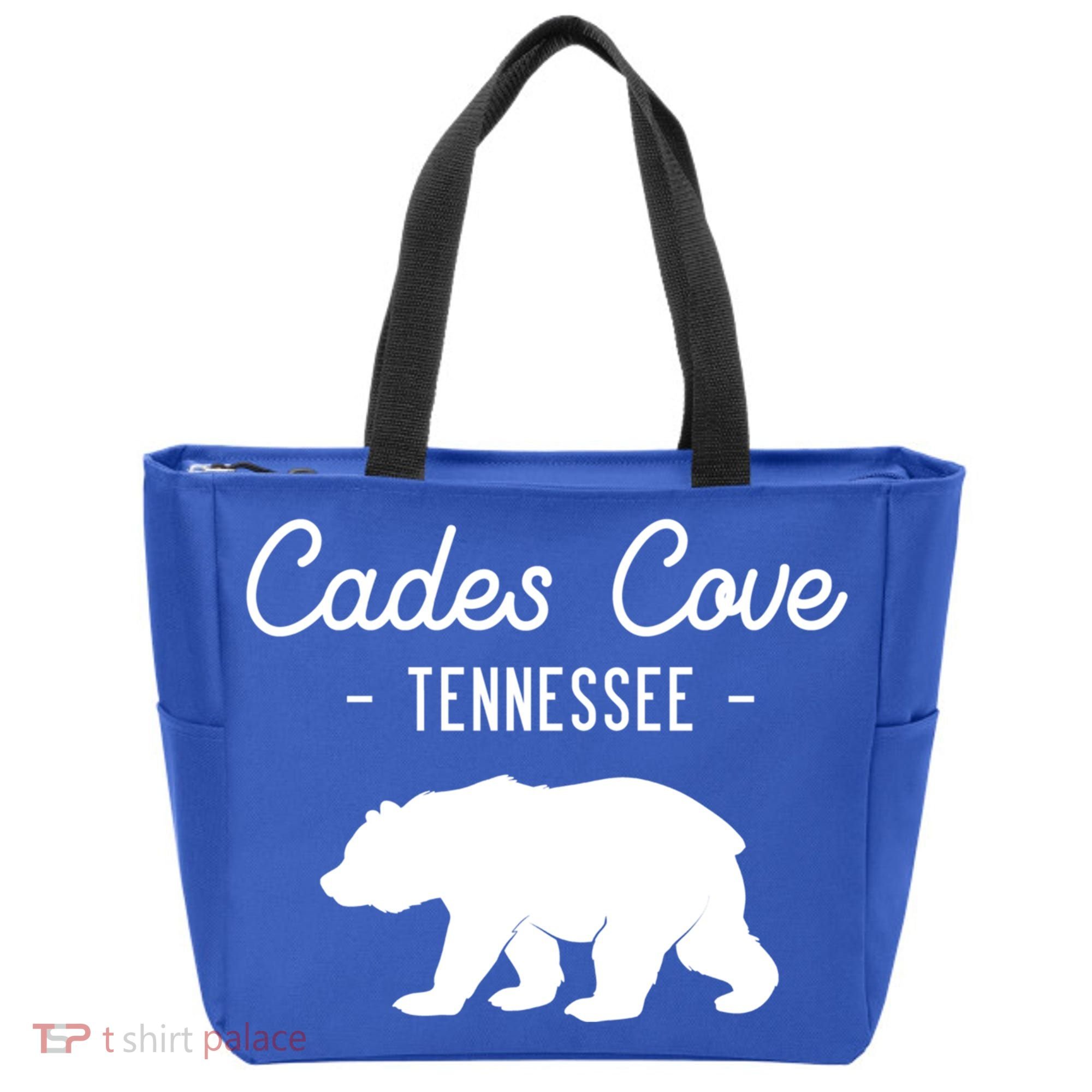 Cades Cove Bear Retro Tennessee Great Smoky Mountains Meaningful Gift Tote Bag