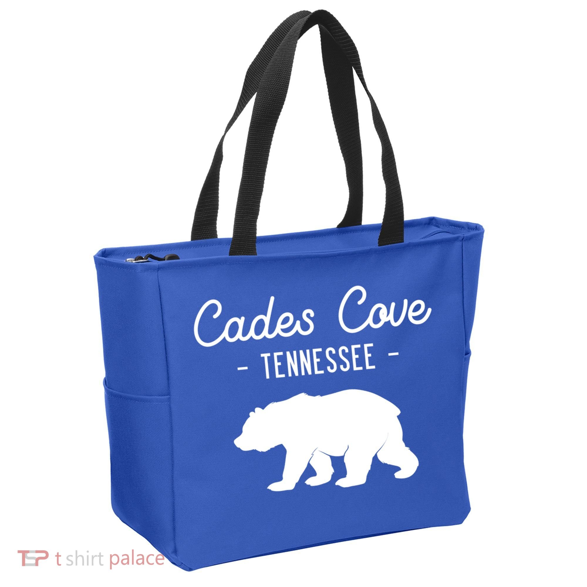 Cades Cove Bear Retro Tennessee Great Smoky Mountains Meaningful Gift Tote Bag