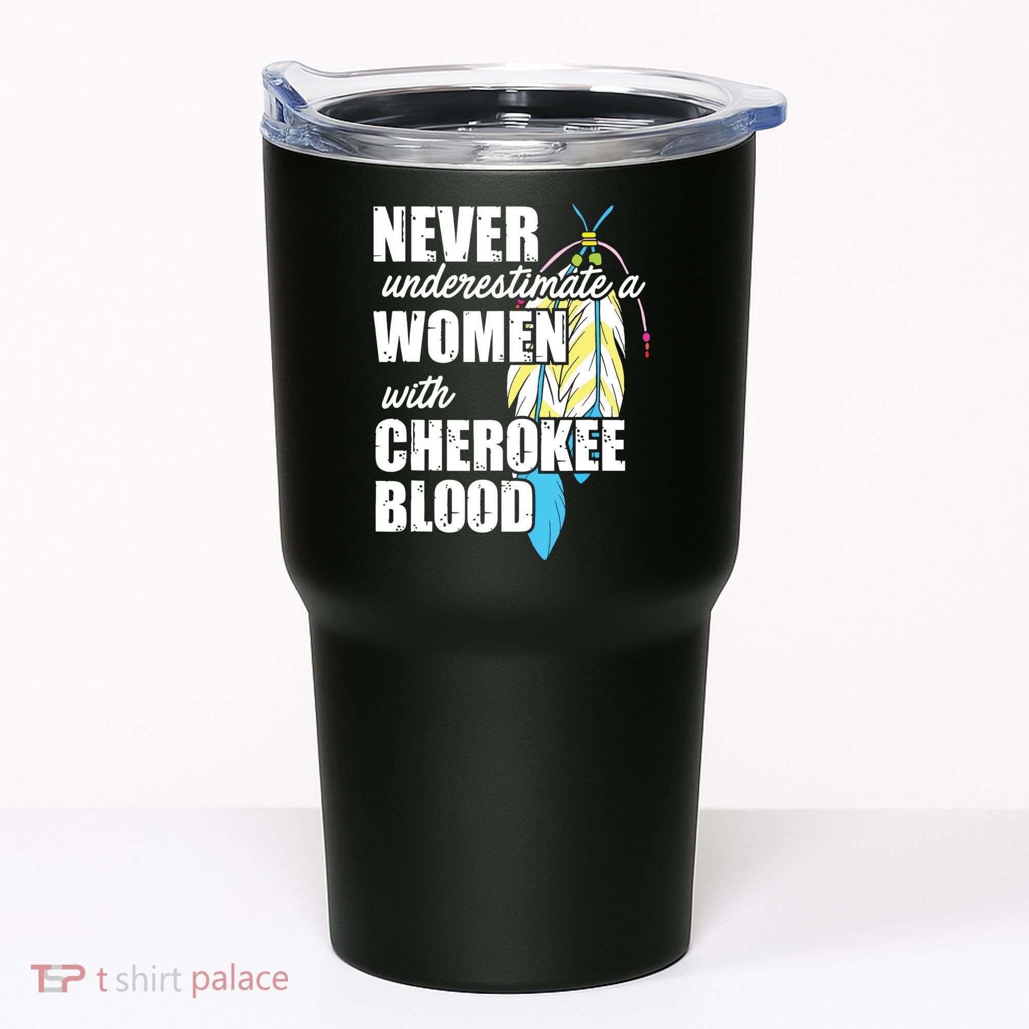 Cool Cherokee Blood Women Funny Native American Gift For Her Tumbler