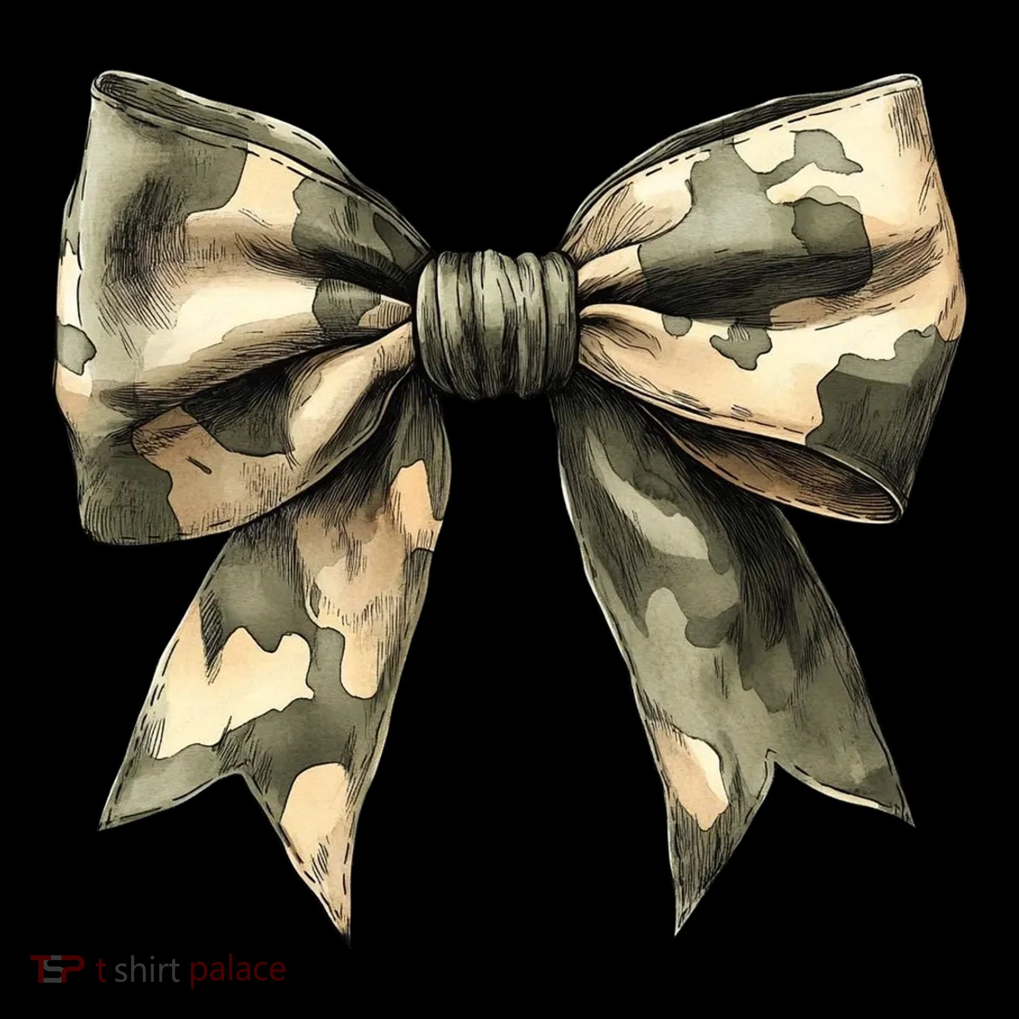 Camouflage Camo Bow Backpack