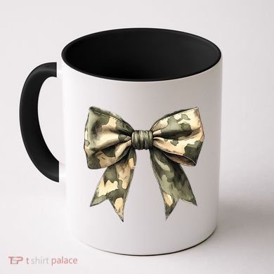 Camouflage Camo Bow Coffee Mug