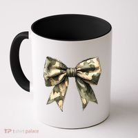 Camouflage Camo Bow Coffee Mug thumb 0