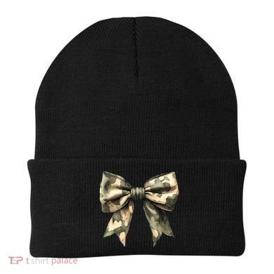 Camouflage Camo Bow Beanie