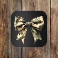 Camouflage Camo Bow Coaster thumb 0