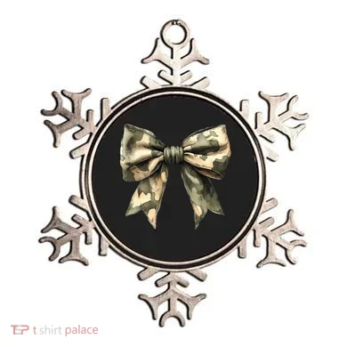 Camouflage Camo Bow Ornament