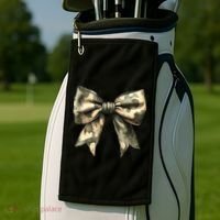 Camouflage Camo Bow Golf Towel thumb 2