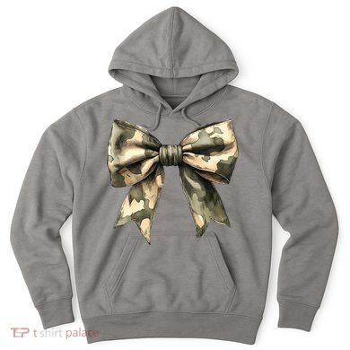 Camouflage Camo Bow Hoodie