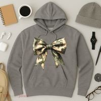 Camouflage Camo Bow Hoodie thumb 3