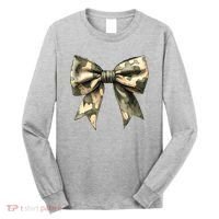 Camouflage Camo Bow Long Sleeve Shirt thumb 0