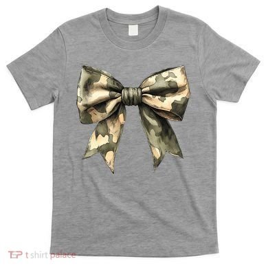 Camouflage Camo Bow T-Shirt