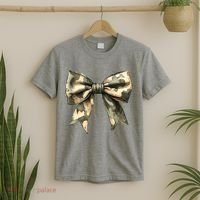 Camouflage Camo Bow T-Shirt thumb 2