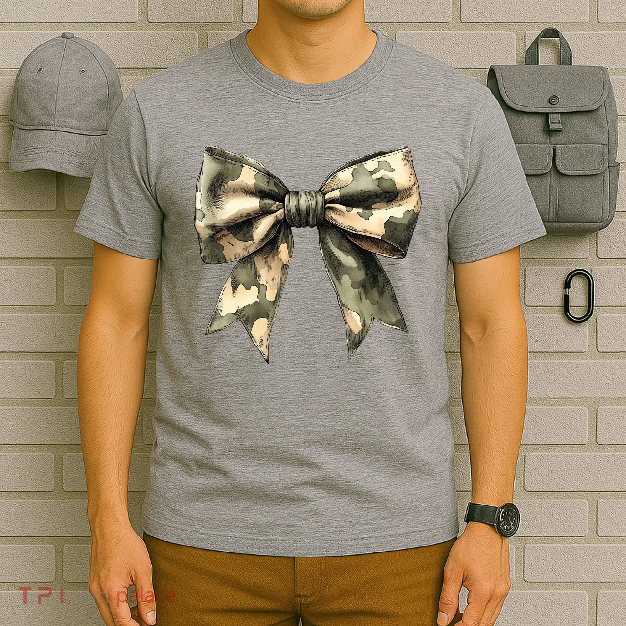 Camouflage Camo Bow T-Shirt