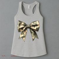 Camouflage Camo Bow Women's Tank Top thumb 3