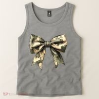 Camouflage Camo Bow Tank Top thumb 2