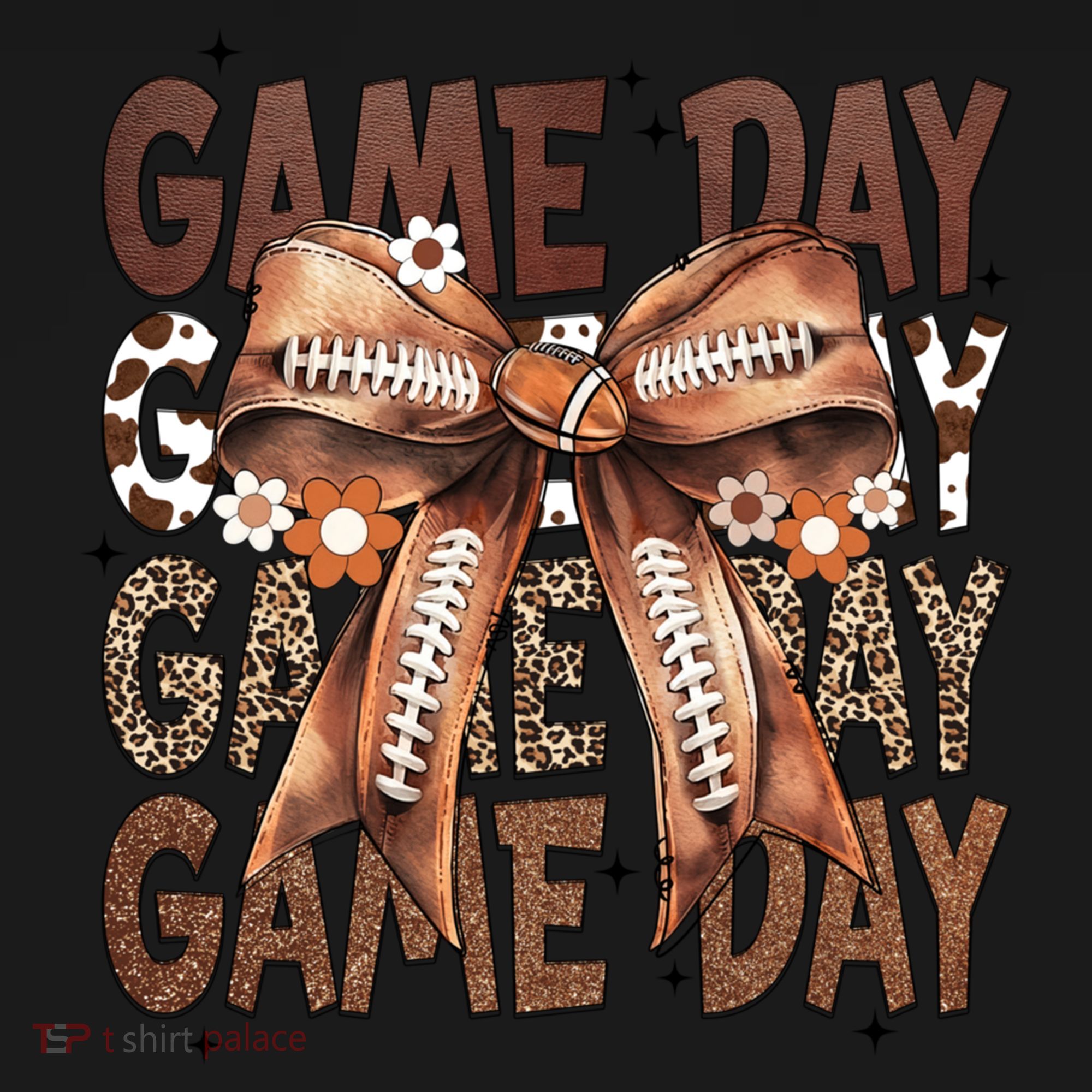 Cute Coquette Bow Football Mom Game Day Gift Women's Hoodie