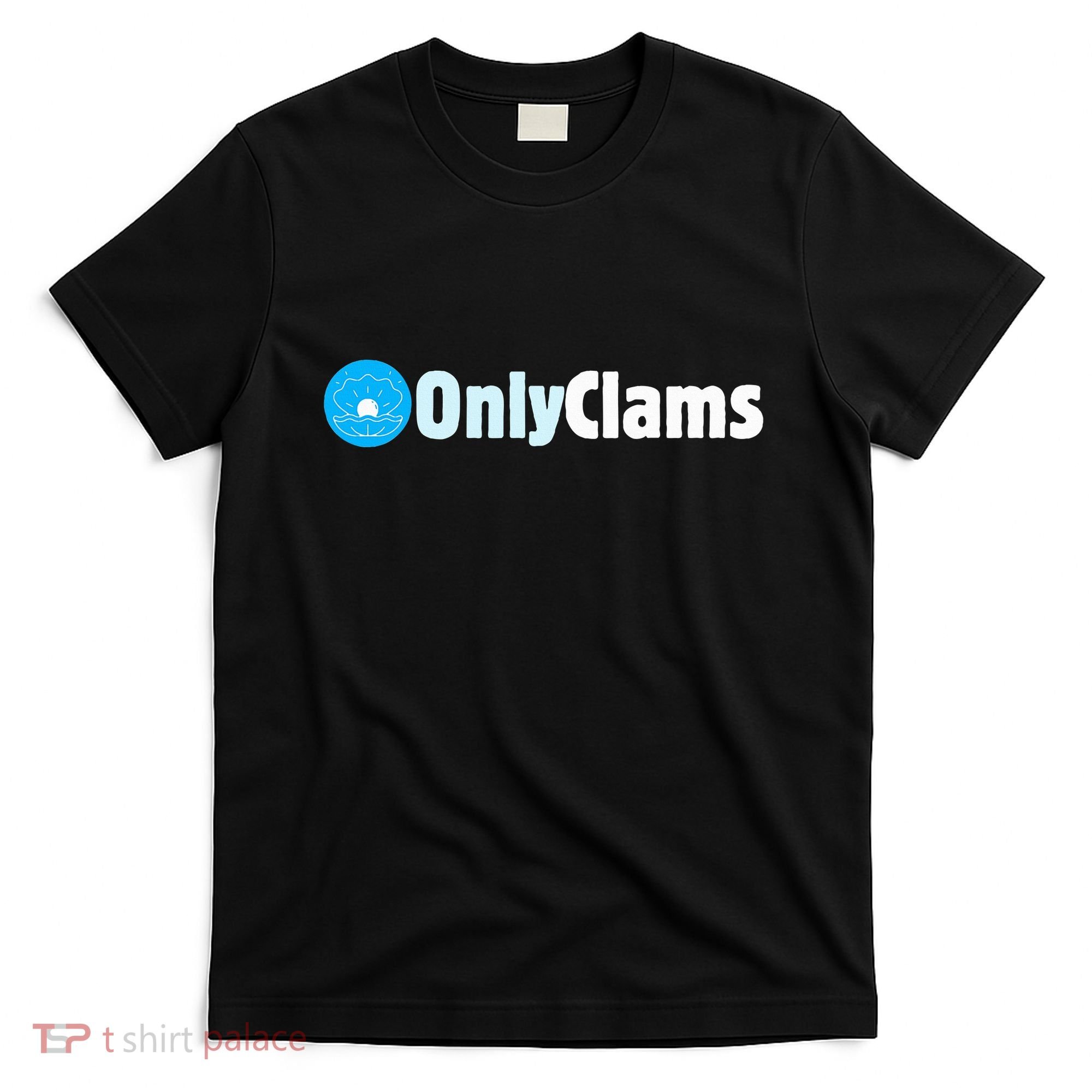 Clam Collector Beach Pun Humor Onlyclams Sea Fan T-Shirt