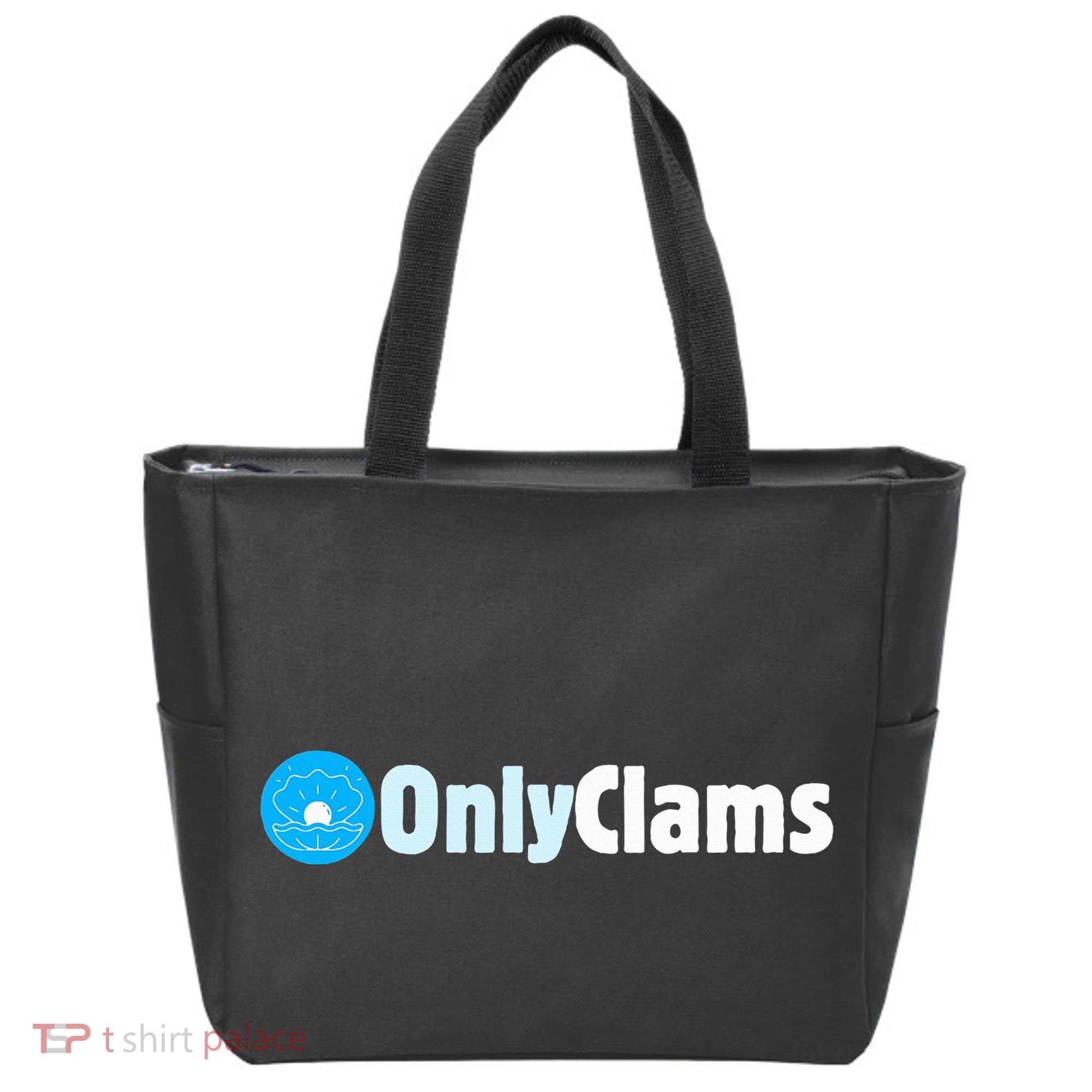 Clam Collector Beach Pun Humor Onlyclams Sea Fan Tote Bag