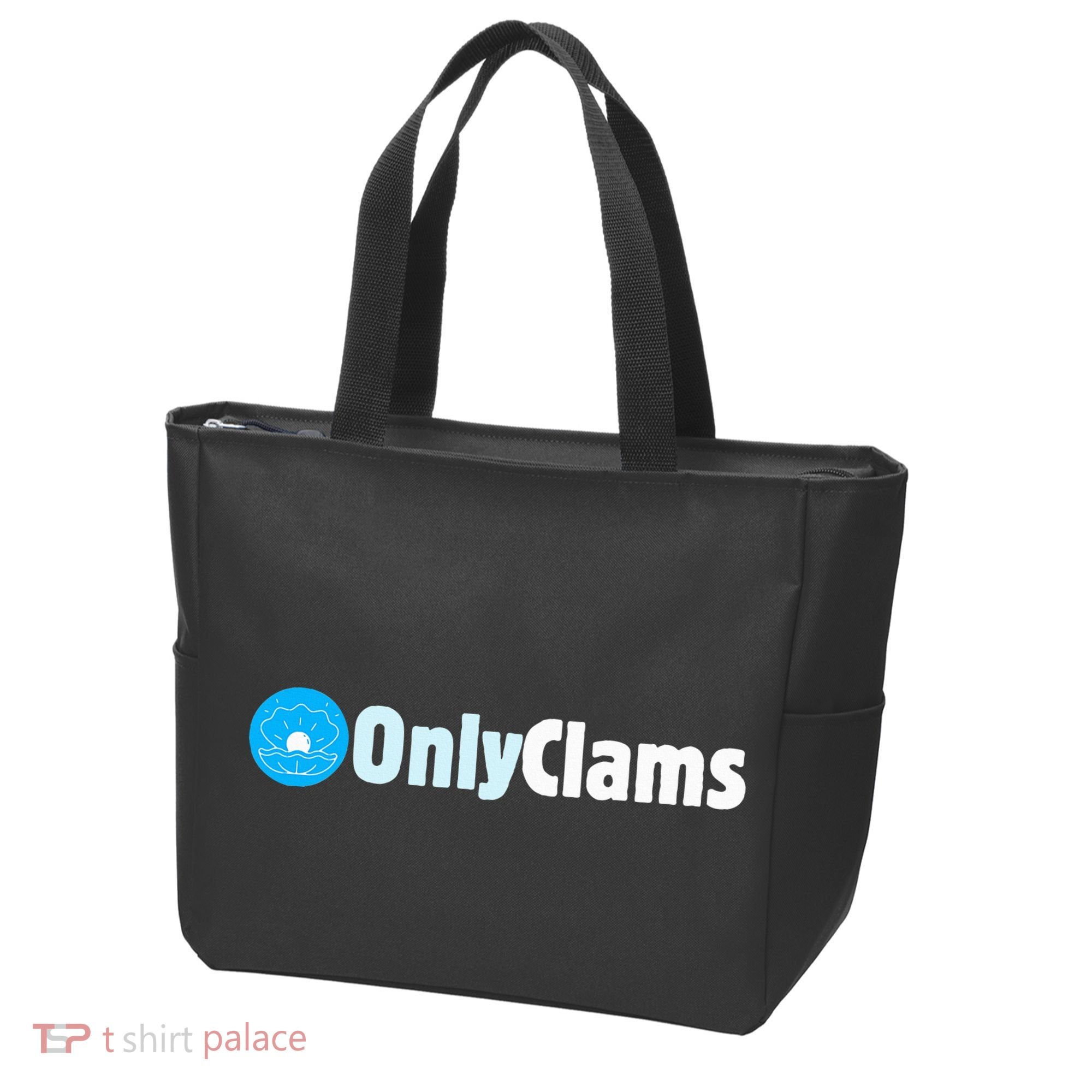 Clam Collector Beach Pun Humor Onlyclams Sea Fan Tote Bag