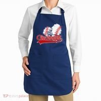 Cincinnati Cities Baseball Heart Baseball Fans Apron thumb 2