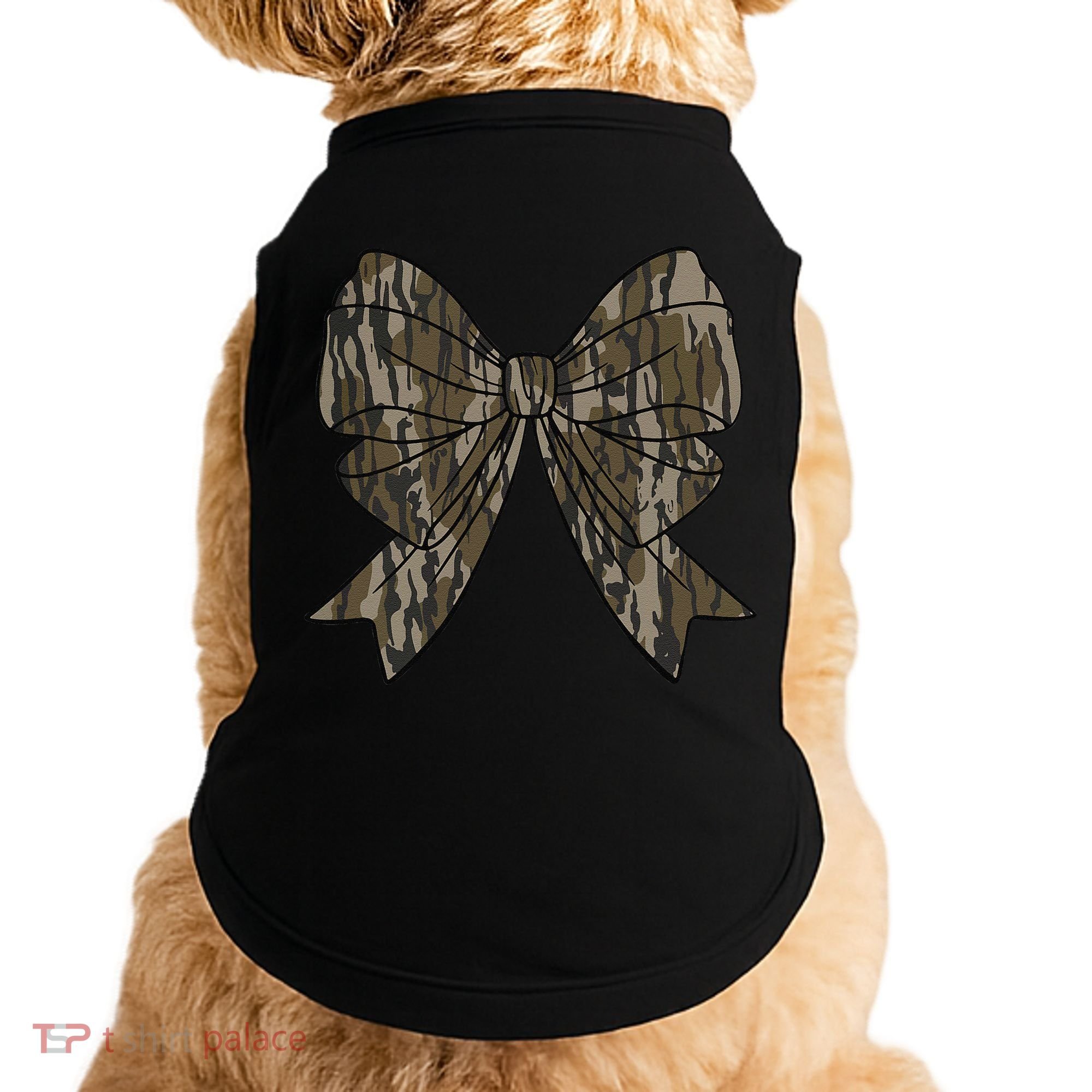 Camo Coquette Bow Duck Hunt Duck Hunting Women Gift Doggie Tank