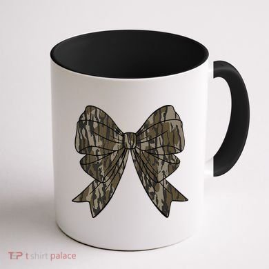 Camo Coquette Bow Duck Hunt Duck Hunting Women Gift Coffee Mug back