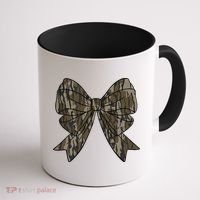 Camo Coquette Bow Duck Hunt Duck Hunting Women Gift Coffee Mug thumb 1