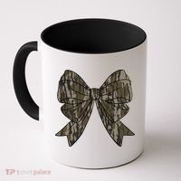 Camo Coquette Bow Duck Hunt Duck Hunting Women Gift Coffee Mug thumb 0