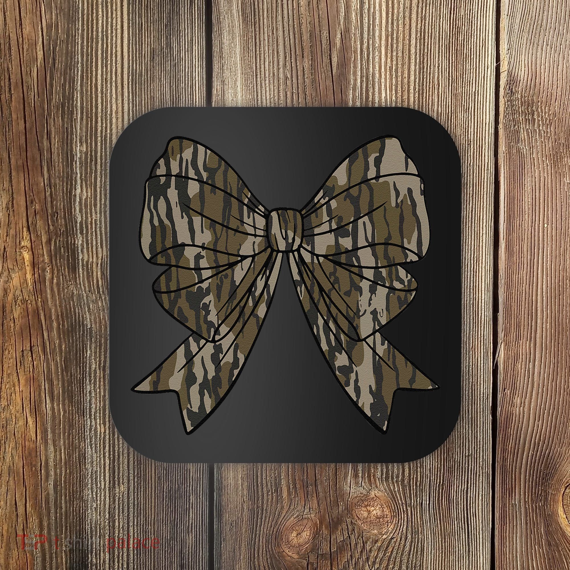 Camo Coquette Bow Duck Hunt Duck Hunting Women Gift Coaster