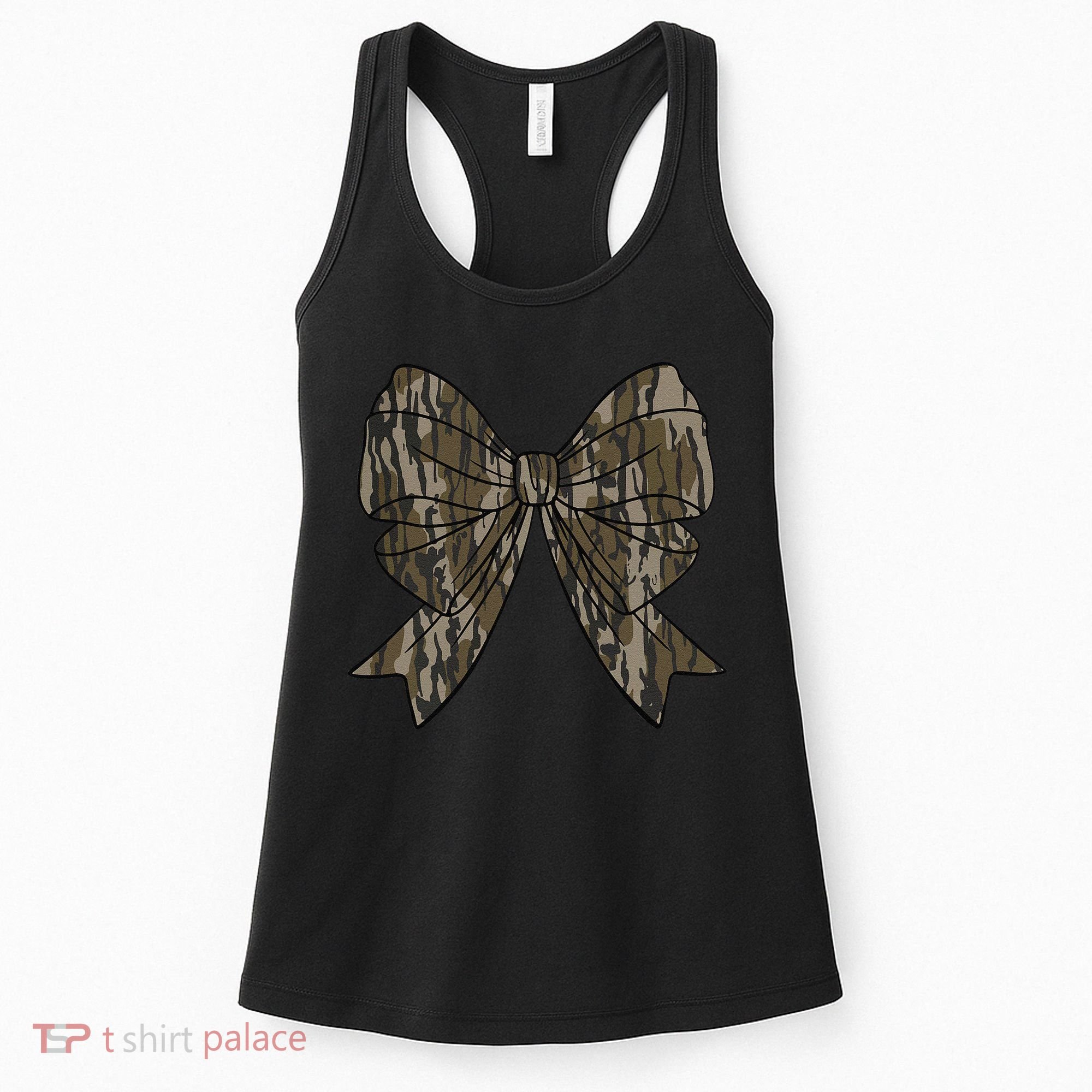 Camo Coquette Bow Duck Hunt Duck Hunting Women Gift Women's Tank Top