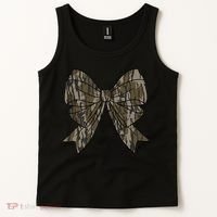 Camo Coquette Bow Duck Hunt Duck Hunting Women Gift Tank Top thumb 2