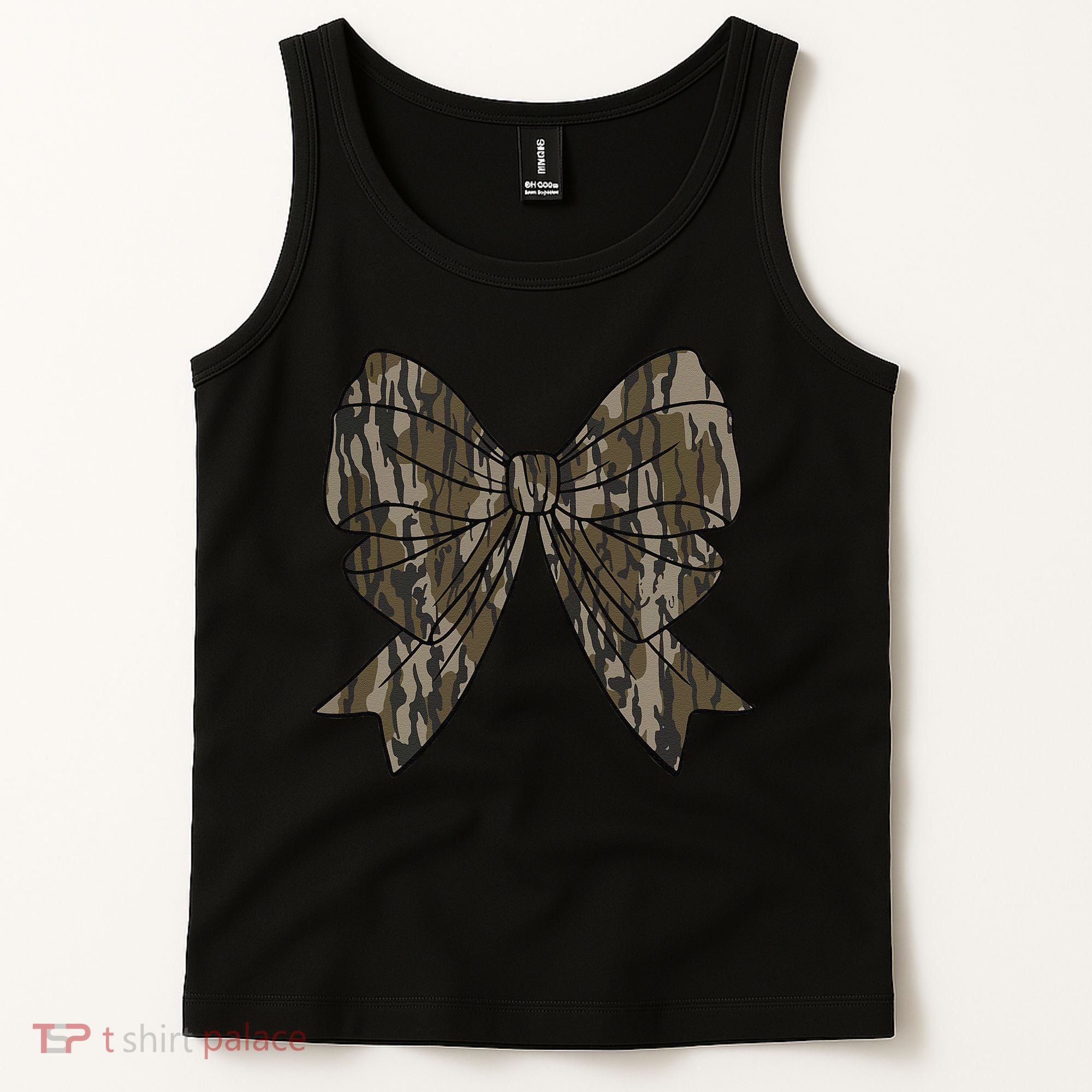 Camo Coquette Bow Duck Hunt Duck Hunting Women Gift Tank Top