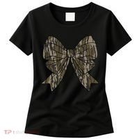 Camo Coquette Bow Duck Hunt Duck Hunting Women Gift Women's T-Shirt thumb 0