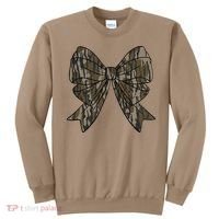 Camo Coquette Bow Duck Hunt Duck Hunting Women Gift Sweatshirt thumb 0