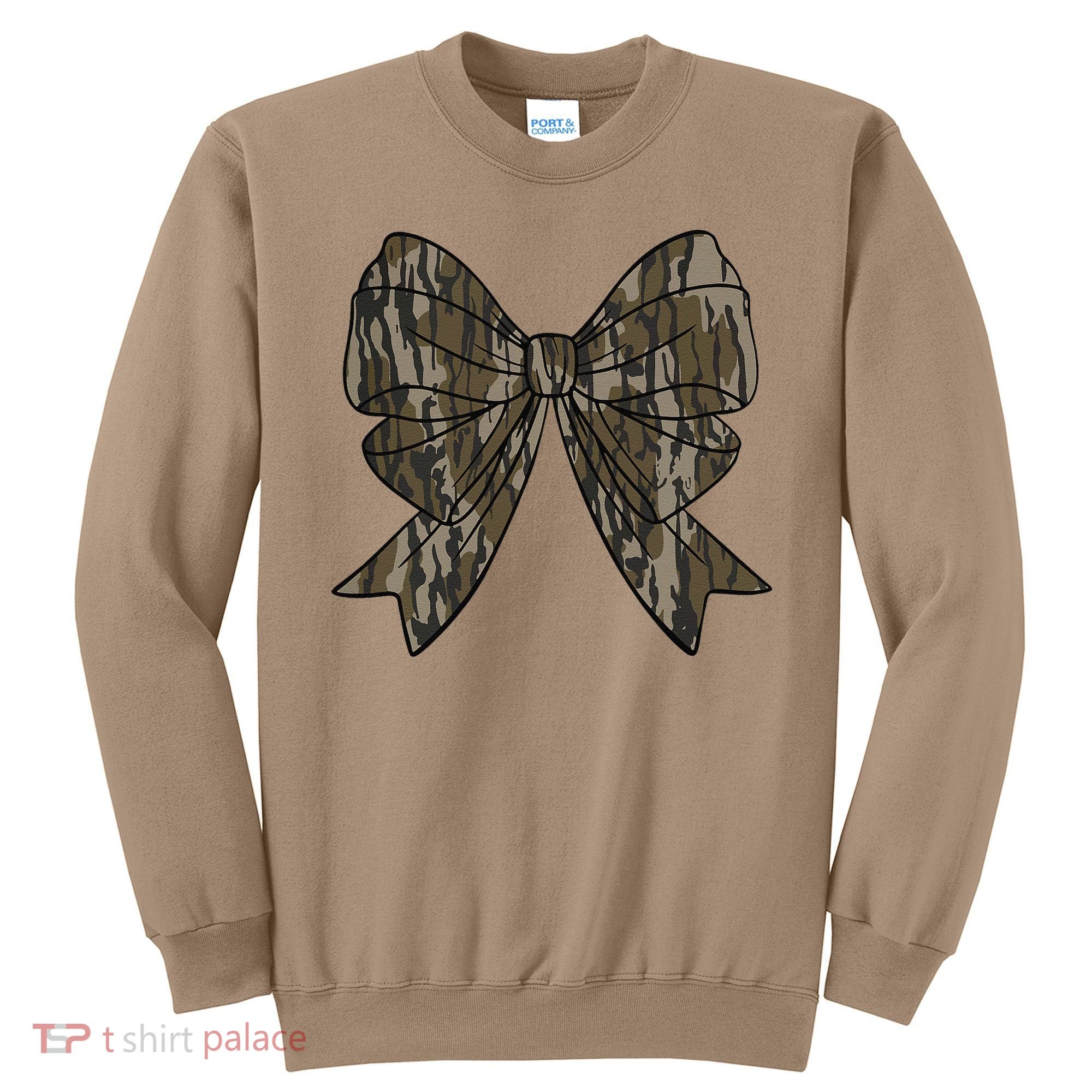 Camo Coquette Bow Duck Hunt Duck Hunting Women Gift Sweatshirt