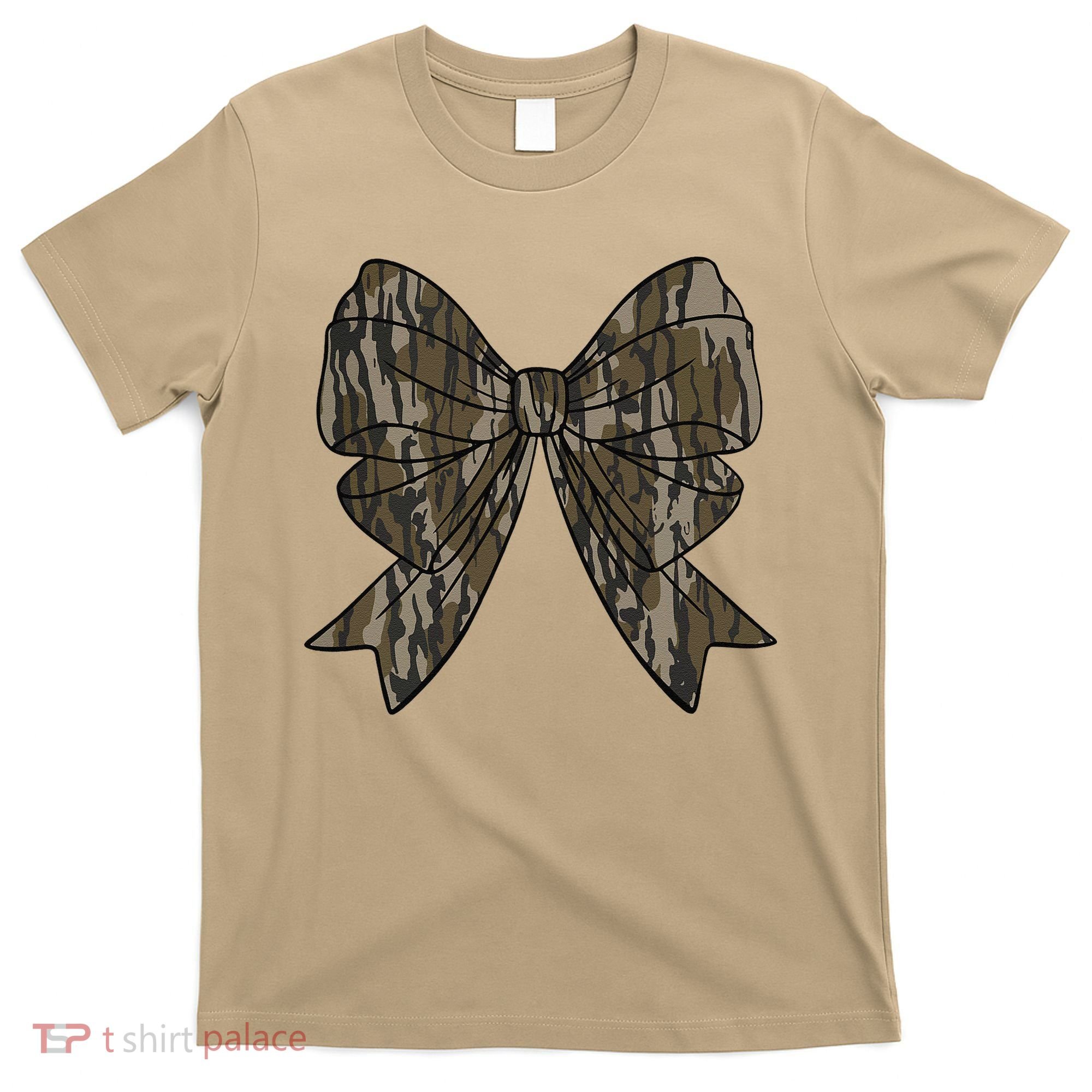 Camo Coquette Bow Duck Hunt Duck Hunting Women Gift T-Shirt
