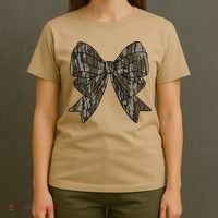 Camo Coquette Bow Duck Hunt Duck Hunting Women Gift T-Shirt thumb 4