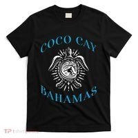 Coco Cay Bahamas Sea Turtle Surfing Vacation Souvenir T-Shirt thumb 0